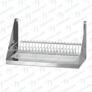 Полка для сушки посуды ПСПн – 600*300*300 “Norma Inox”, нерж. сталь, сетка “тарелки”